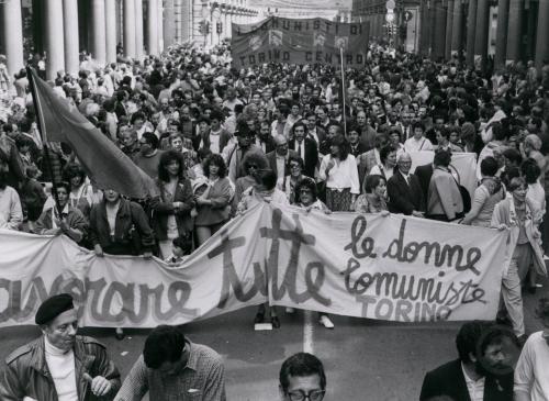 Le donne comuniste in corteo, Torino 1 Maggio 1986, CC BY-NC-ND
