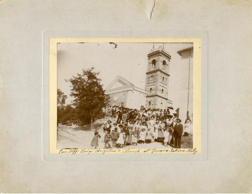 Tempio e comunità di Forano Sabino, 1915, CC BY-SA