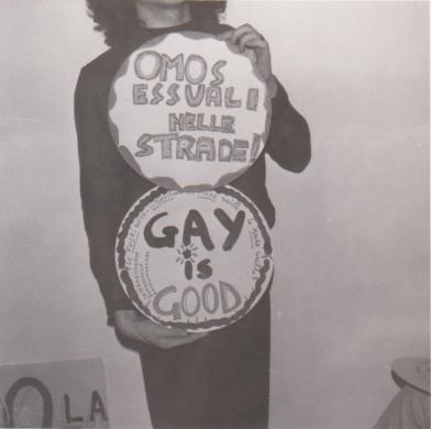 Sanremo. Omosessuali nelle strade. Gay is good, CC BY-SA