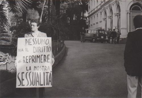 Angelo Pezzana a Sanremo. Nessuno ha il diritto di reprimere la nostra sessualità, CC BY-SA