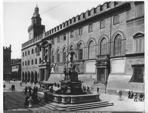 Laboratorio fotografico Archivi Alinari, Bologna, Fontana del Nettuno, 1980 circa, positivo alla gelatina a sviluppo, CC BY-NC-SA