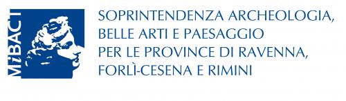Logo Soprintendenza archeologia, belle arti e paesaggio per le province di Ravenna, Forlì-Cesena e Rimini, Mibact