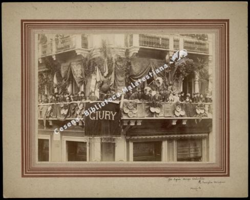 Milano, Carnevale ambrosiano, 1884, Albumina, CC BY-NC-ND