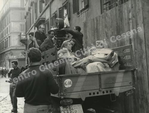 Gastone Antro, "Fantasmi a Roma" di Antonio Pietrangeli: Antonio Pietrangeli, Giuseppe Rotunno, Marcello Mastroianni, Tino Buazzelli, 1961, CC BY-NC-ND