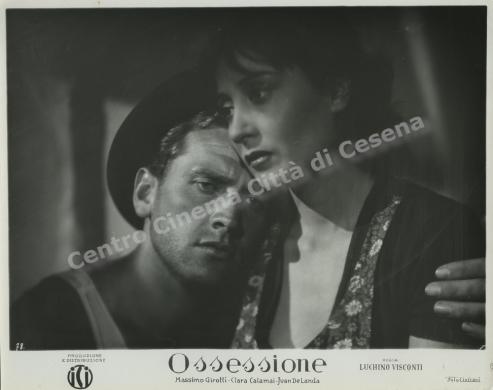 Osvaldo Civirani, "Ossessione" di Luchino Visconti: Massimo Girotti, Clara Calamai, 1943, CC BY-NC-ND