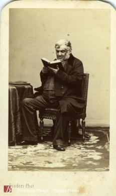 Disderi , Andre Adolphe-Eugene, [Antonio Panizzi], 1862 circa, 1 fotografia bianco e nero : albumina ; 60x90 mm, CC BY-SA