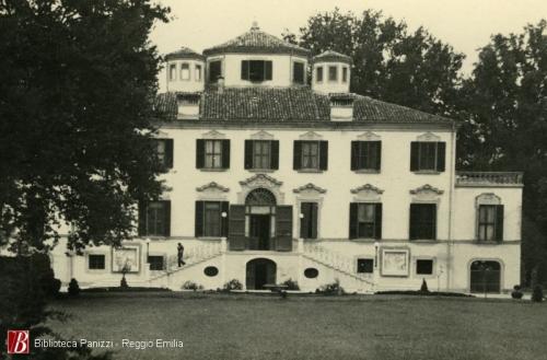 Villa Prampolini : Mancasale, 1938, file digitale : colori, Tiff ; 2324x1529 pixel, 10 MB., CC BY-NC-ND