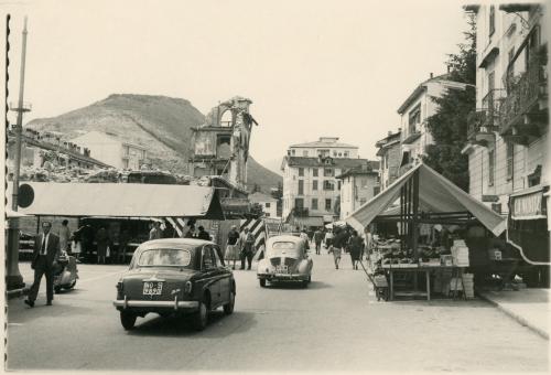 Luigi Cesar, Verbania Intra, La demolizione del Teatro Sociale di Intra, 1961, CC BY-NC-ND