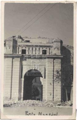 Porta Mazzini, Senigallia  - Danni relativi al terremoto del 30/10/1930, 11/1930, CC BY-SA
