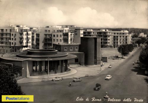 1958, Lido di Ostia. Ricevitoria Postelegrafonica, CC BY-NC-ND