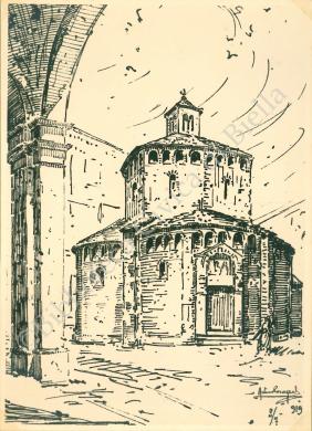 Biella, Duomo, disegno, CC BY-NC-ND
