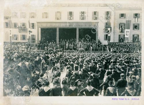 Corradino Toso, Umberto di Savoia Principe di Piemonte in visita a Biella, 17/06/1936, CC BY-NC-ND