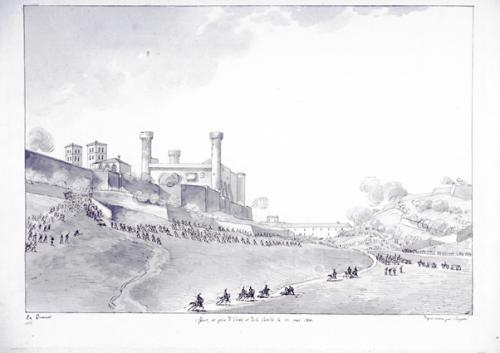 comune di Alessandria, Giuseppe Pietro Bagetti - Castello di Ivrea, scansione opera, CC BY-SA