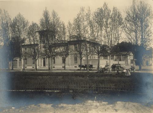 Venanzio guerci, Villa Pezzi veduta oltre canale, 1910 circa, CC BY-SA
