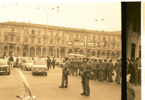 Dino Ottavi, anni di piombo - visita di Giorgio Almirante ad Alessandria, 30/04/1972, negativi, CC BY-SA