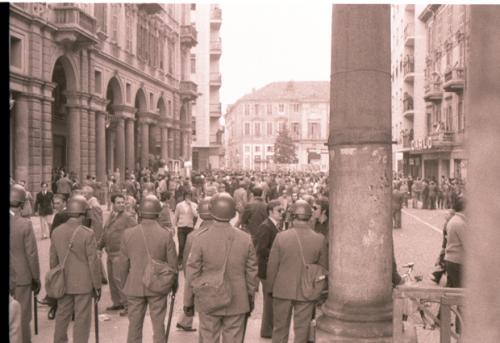 Dino Ottavi, anni di piombo - visita di Giorgio Almirante ad Alessandria, 30/04/1972, negativi, CC BY-SA