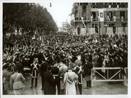 Comune di Alessandria, visita di Benito Mussolini ad Alessandria, 05/1939, CC BY-SA