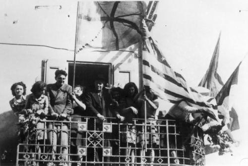 Liberazione, 22/04/1945, gelatina a sali d'argento, CC BY-SA