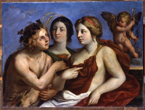 Bologna, Pinacoteca Nazionale: Tommaso Campana, Bacco, Cerere, Venere e Amore, CC BY-NC-ND