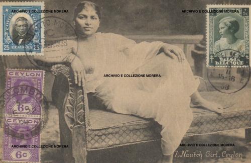 nautch girls Ceylon, ante 1904, CC BY-NC-ND