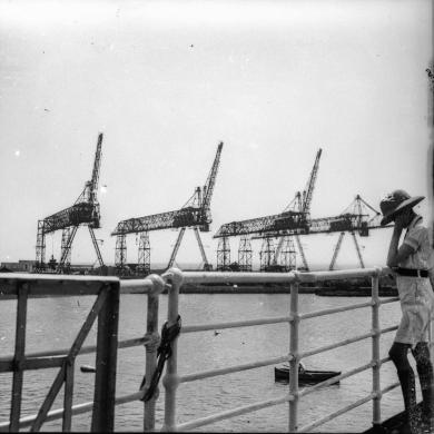 Port Said, gelatina ai sali d'argento/ vetro, CC BY-SA