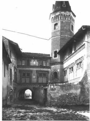 Michelini, Giuseppe, Aosta: Priorato di Sant'Orso, 1903, CC BY-SA Michelini, Giuseppe, Aosta: Priorato di Sant'Orso, 1903, CC BY-SA