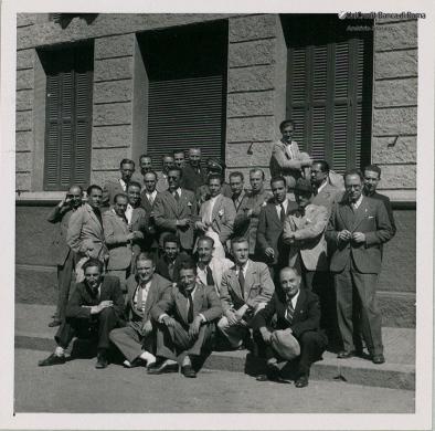 Personale della filiale di Asmara del Banco di Roma, 1937, CC BY-SA