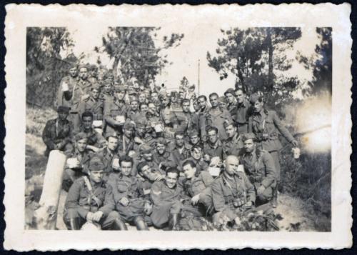 Anonimo, Ricordo di Monte Colla. Tibelli Bruno e il sig. tenente Vizzolini, 23/10/1939, Gelatina a sviluppo, CC BY-NC-ND