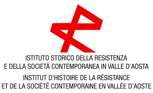Logo Istituto storico della Resistenza e della società contemporanea della Valle d’Aosta / Institut d’histoire de la Résistance et de la société contemporaine en Vallée d’Aoste