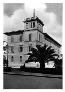 Palazzo Matteucci, sede dell'Istituto di Fisica dell'Università di Pisa, ante 1945, CC BY-SA