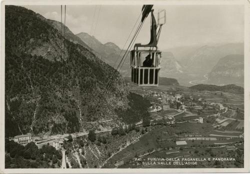 Unterveger, Enrico, Funivia della Paganella, ante 1939, gelatina ai sali d'argento/ carta, CC BY-NC-ND