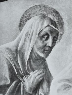 Cipriani, Filippo Lippi, Madonna Trivulzio, particolare, gelatina ai sali d'argento, CC BY-SA