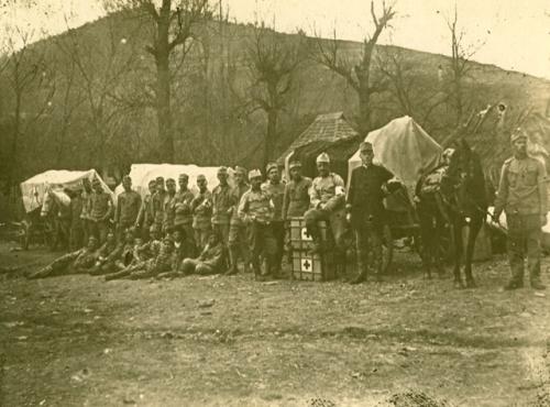 Pepeu, Francesco, Ambulatorio batteriologico, 1918, gelatina ai sali d'argento su carta, CC BY-NC-SA