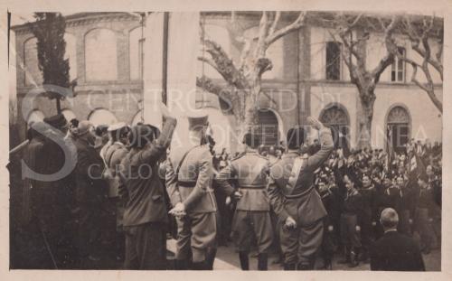 Anonimo, Visita di Benito Mussolini a Barga, 15/05/1930, Fotografia, CC BY-SA