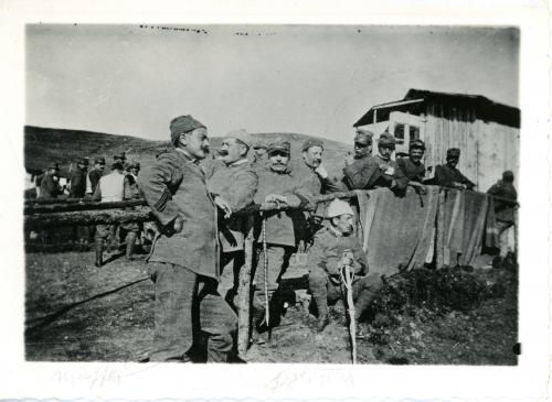 Militari a Trevigno, 1915, CC BY-SA