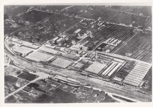 Veduta aerea dello stabilimento Reggiane, 1927, CC BY-NC-ND