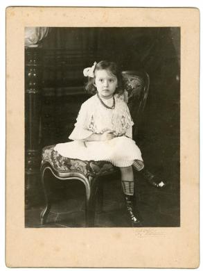 Giuseppe Garibaldi Vocca, Ritratto di bambina, 1898, CC BY-NC-ND