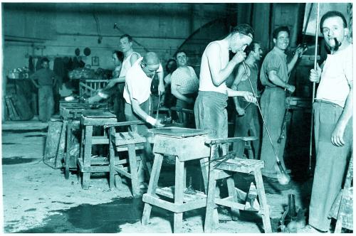 David Bastianoni, Vetrai alla Rigatti, 1942, bianco e nero, CC BY-NC-ND