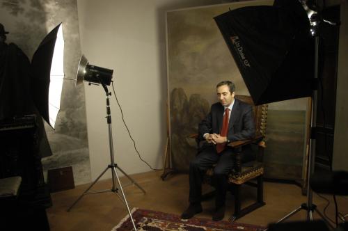 Guido Mannucci, Maurizio Gasparri politico, 35mm, CC BY-NC-ND