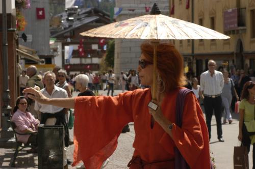 Guido Mannucci, Marina Lante Della Rovere a Cortina d'Ampezzo, 35 mm, CC BY-NC-ND