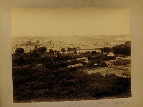 Ignazio Boncompagni Ludovisi, Villa Ludovisia, una veduta di Roma, albumina, CC BY-SA