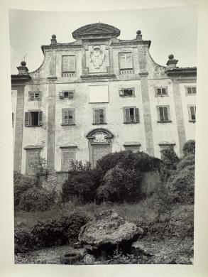 Anonimo, Villa Le Maschere, Via Bolognese Firenze, Facciata anteriore, 1975 circa, CC BY-SA