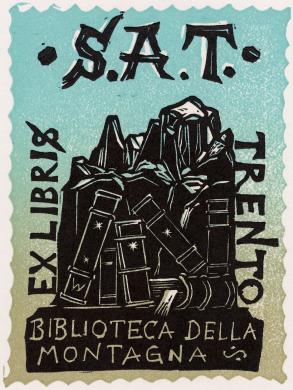 Logo Società degli Alpinisti Tridentini-Biblioteca della montagna-Archivio storico SAT